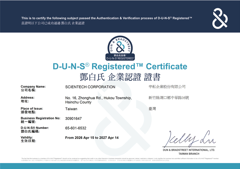 DUNS Registered